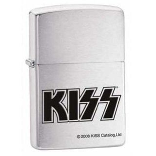 Kiss Logo Rock Band Chrome Zippo Lighter Sports