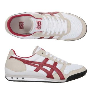 ONITSUKA TIGER Baskets Ultimate 81 Blanc Rouge bordeaux   Achat