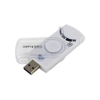 Eforcity All in One Memory Card Reader, White