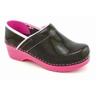 Sanita Womens Professional Xarea Patent Leather Casual Shoes