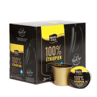 Brown Gold 100 percent Ethiopian Premium Coffee (96 K Cups