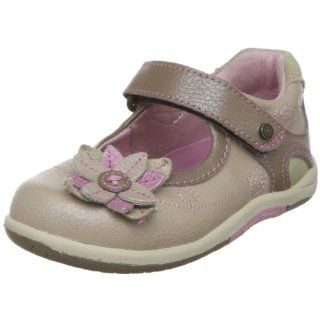Kids Bailey Mary Jane Flat, Neutral Metallic, 4 M US Toddler Shoes