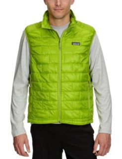 Patagonia Nano Puff Vest   Mens Gecko Green, XL Clothing