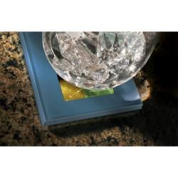 Sarah Peyton Colored Glass Photo Coasters with Stand
