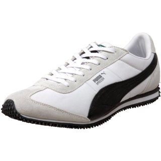 PUMA Mens Speeder RP Sneaker,White/Black/Steel Grey,8 D(M) US Shoes