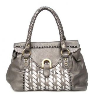 Fabiola Handbag/Tote   Dark Silver Clothing