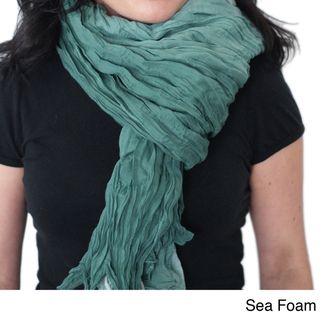 BrianneFaye Ombre Hand dyed Crinkle Scarf