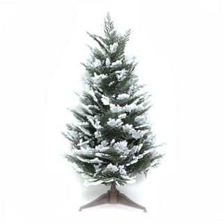 Good Tidings Snow Cedar 23 inch Tabletop Seasonal Tree