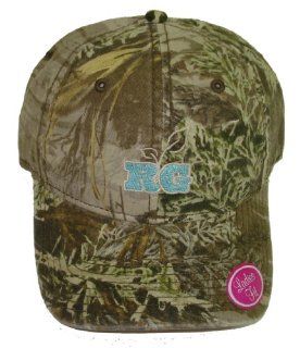 Realtree Girl Camo Cap ~ Aqua Embroidered ~ Hunting Hat