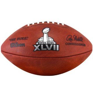 Wilson Super Bowl 47 (XLVII) Authentic Official Game Ball