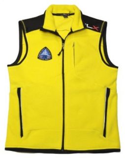 RLX by Ralph Lauren Men Full Zip Vest (M, Yellow/black