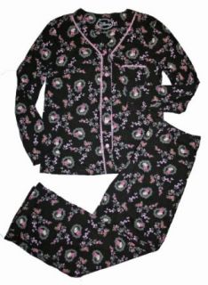Disney Minnie Mouse Womens Cotton Knit Pajamas (L 12 14