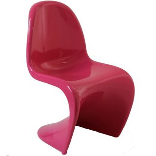 Verner Panton Style Pink Chair