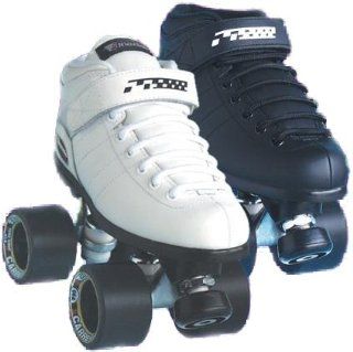 Riedell Carrera Quad Speed Skates Black Size 9 Sports