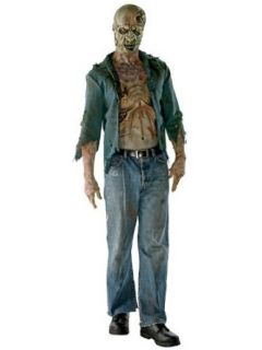 Mens the Walking Dead Deluxe Decomposed Zombie Costume STD