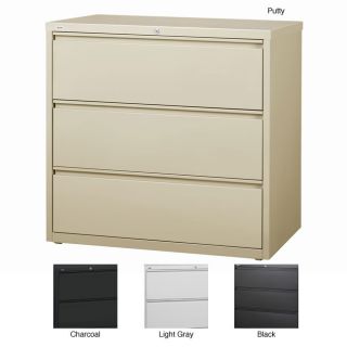 Hirsh HL10000 Series 42 inch Wide 3 drawer Commercial Lateral File