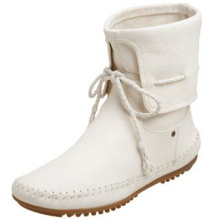 FRYE Womens Reba Short Shaft Boot,White,5.5 M US Shoes