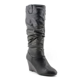 Rampage Womens Swift 1 Faux Leather Boots