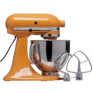 KitchenAid Tangerine Artisan Stand Mixer (Refurbished)