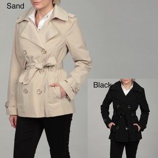 London Fog Womens Double breasted Belted Coat FINAL SALE