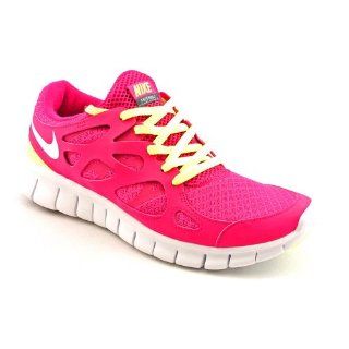 Free Run+ 2 Womens Size 7 Pink Mesh Synthetic Running Shoes Shoes