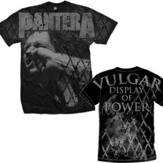 Pantera Vulgar Display of Power Allover Print T shirt