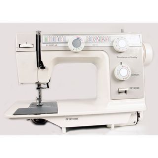 Goldstar Flat Bed Sewing Machine with Bonus Carrying Case/ Base