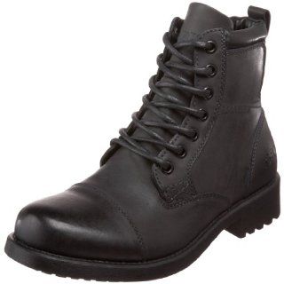 GBX Mens 132871 Portal Lace Up Boot,Black,6 M US Shoes