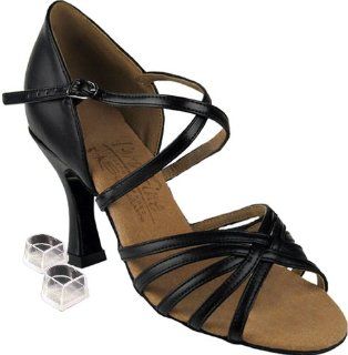 Shoes Style S9216 Bundle with Plastic Dance Shoe Heel Protectors 2.5