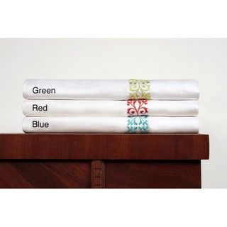 Embroidered Rayon from Bamboo King size Sheet Set