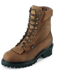 Bridle GORE TEX Steel Toe 8 Logger Work Boot Style JWK612 Shoes