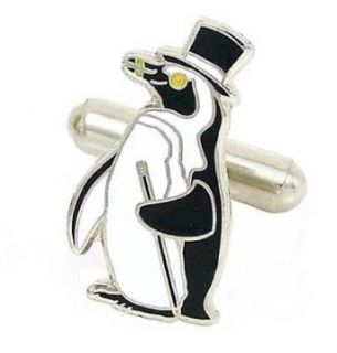 Penguin Cufflinks   Animal Themed Formal Wear   Cufflinks