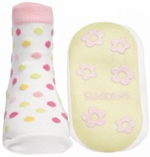 Polka Dots Skidders Baby Gripper Socks, size 6 months