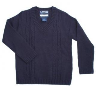 French Toast School Uniforms Cable Knit Sweater Boys Navy