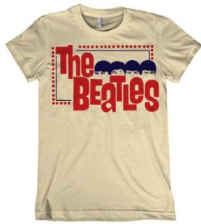 The Beatles   Stare Junior Fitted T shirt in Beige, Size