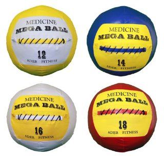 Soft Mega Medicine Ball Set  12, 16, 18, 20 Lb Sports