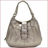 Authentic Coach Soho Leather Large Lynn Hobo Handbag 15075