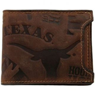 Texas Longhorns Leather Shut Out 2 in 1 Wallet Clothing