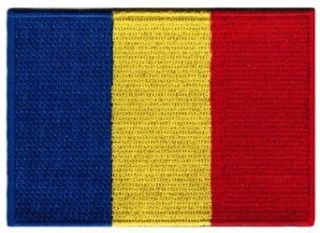 Romania Flag Embroidered Patch Romanian Iron On National