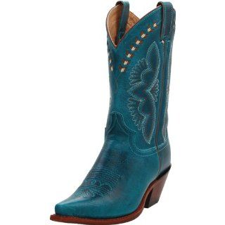 Women Turquoise Cowboy Boots Shoes