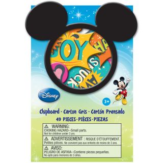 Success Disney Mickey Family Chipboard Box (49/Pkg)