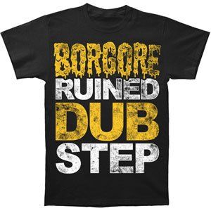 Rockabilia Borgore Ruined Dubstep Slim Fit T shirt Small
