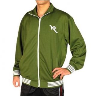 Green Athletic Track Jacket   Campus 101 Graphic. (Size XL) Clothing