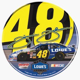 #48 JIMMIE JOHNSON 3 INCH ROUND DOMED DECAL Sports