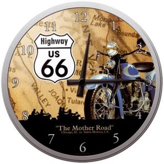 Horloge Route 66 moto   Horloge Route 66 moto   Horloge Route 66 moto