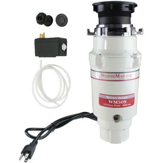 Garbage Disposal with Black Air Switch Kit Today $114.99