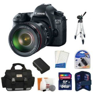Canon EOS 6D SLR Digital Camera with Canon 24 105mm f/4.0L