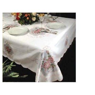 Tablecloth White 70 by 105 Oblong / Rectangle