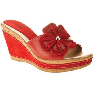 Womens Azura Narcisse Red Leather Today $88.95