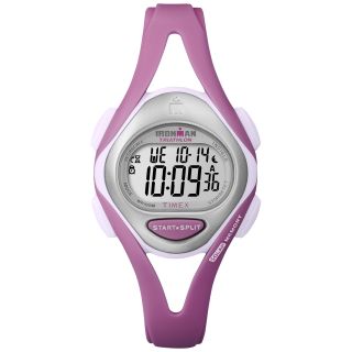 Timex Womens Ironman Sleek 50 Lap Pastel Pink Resin Watch Today $40